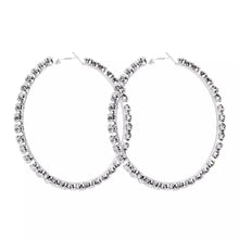 Load image into Gallery viewer, Around The Way Girl Hoop Earrings