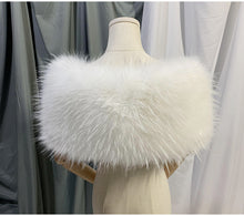 Load image into Gallery viewer, Snow Queen Faux Fur Wrap
