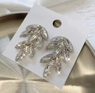 Drop Leaf Dangle Earrings