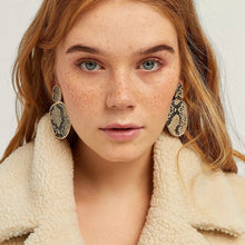 Load image into Gallery viewer, Snakeskins Dangle Earring
