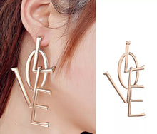 Load image into Gallery viewer, L.O.V.E. Drop Earring
