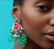 Load image into Gallery viewer, Tropical Rhythms Earrings
