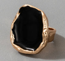 Load image into Gallery viewer, Tocona Bohemian Black Stone Ring
